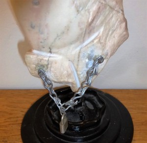 16.06.14-16 Nigerian artists FGM Alloysius Osagie 'Infibulation Stone' (detail) P1100960 (63)