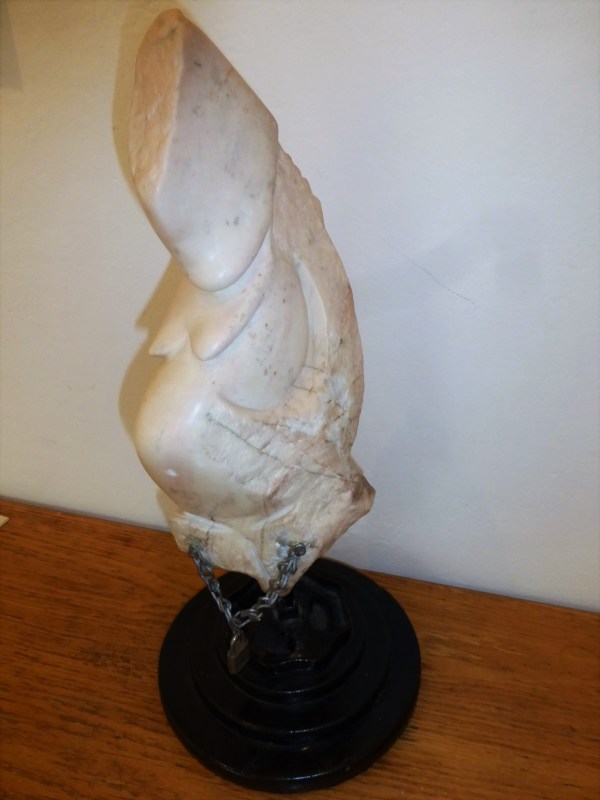 16.06.14-16 Nigerian artists FGM Alloysius Osagie 'Infibulation Stone' P1100960 (62)