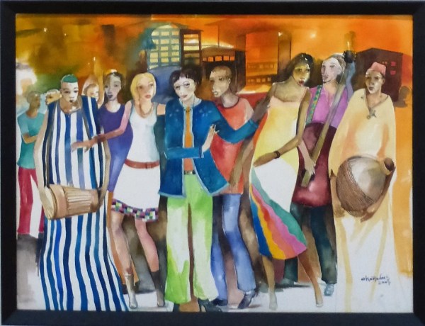 16.06.14-16 Nigerian artists FGM Godfrey Williams-Okorodus 'Together' P1100960 (67)