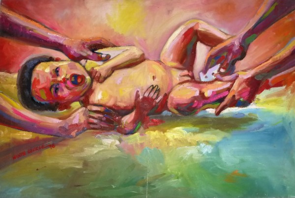 16.06.14-16 Nigerian artists FGM Wande George 'The Child Weeps' P1100960 (61)